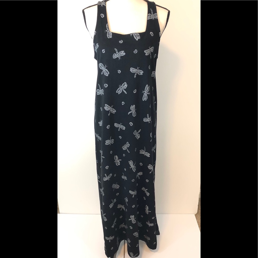 FRESH PRODUCE Blue Dragonfly Sleeveless DRESS